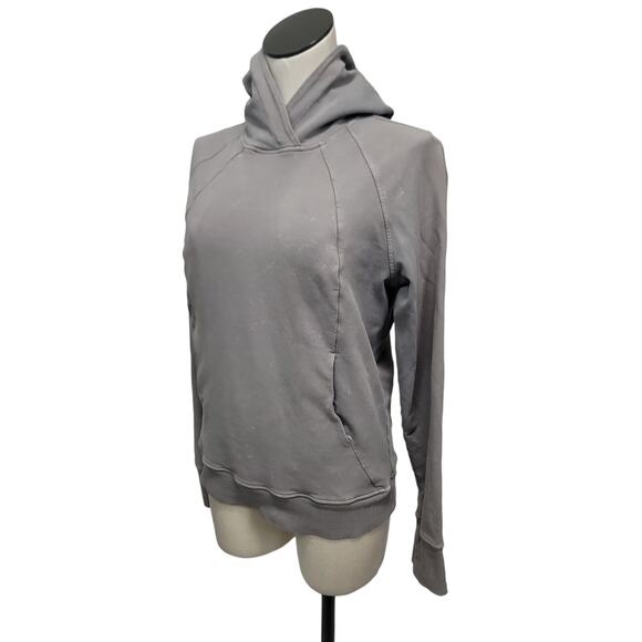 Lululemon Scuba Pullover Hooded in Washed Dark Chrome Womens Size‎ 4 - Picture 7 of 12